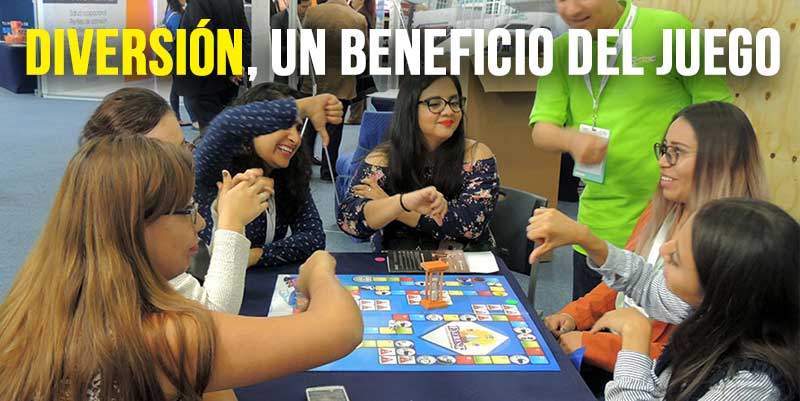 Diversión, beneficio del juego